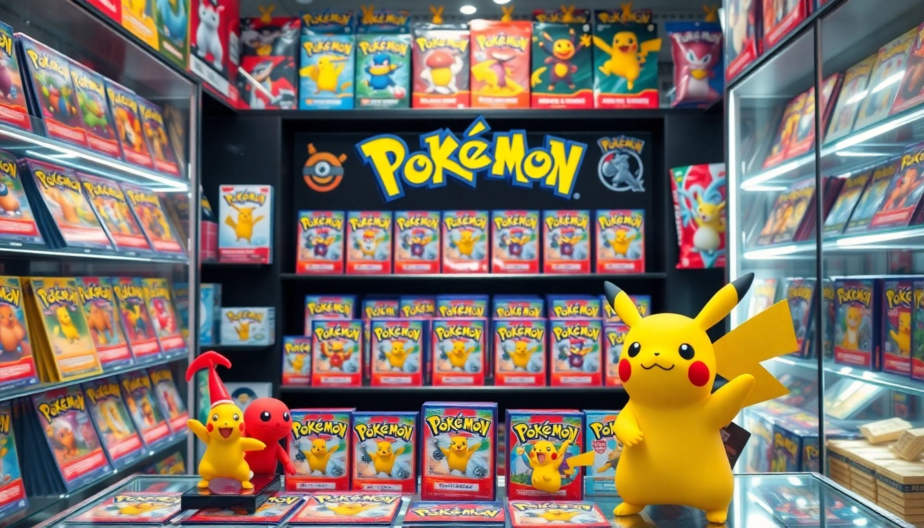 Explore Pokemon cards India with a colorful display featuring authentic trading cards and collectibles.